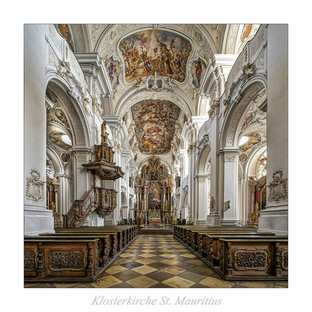 Basilika St. Mauritius zu Niederaltaich " Gott zu Gefallen..."