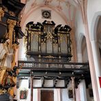 Basilika St. Michael - Blick auf die Orgel - Mondsee