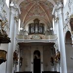 Basilika St. Vitus Blick zur Orgel
