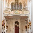 Basilika St. Vitus - Ellwangen Blick zur Orgel