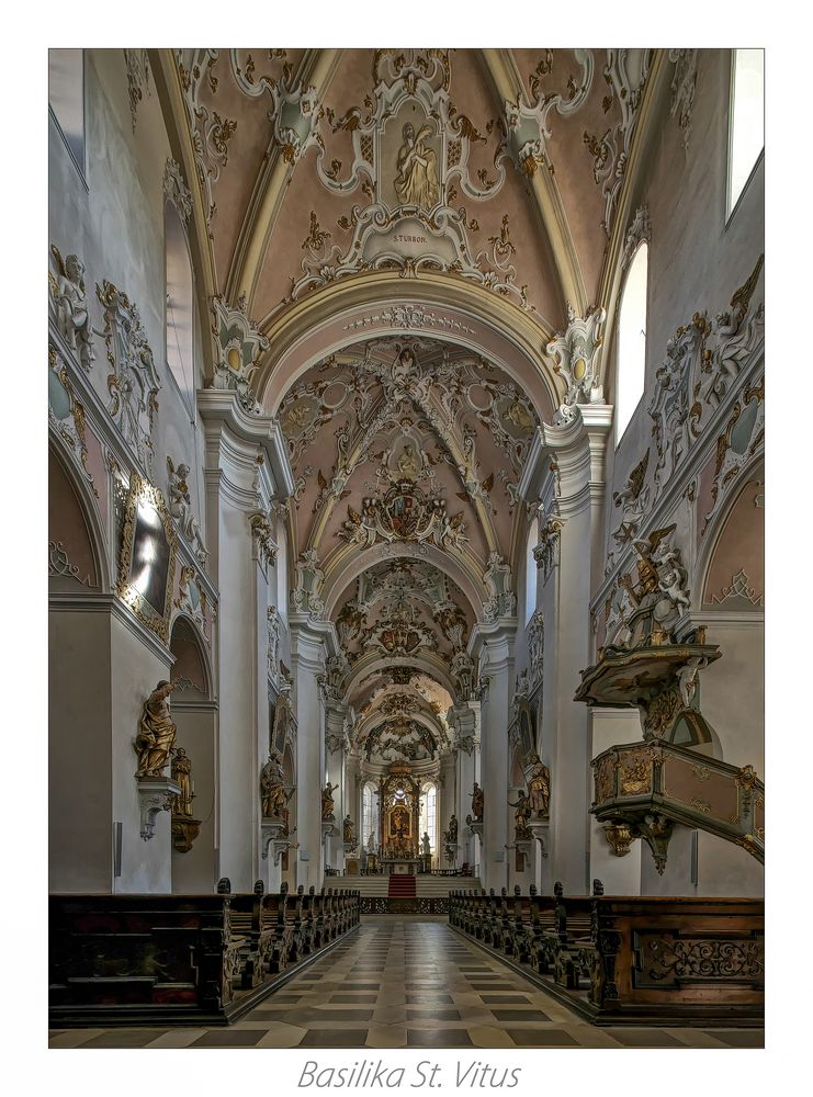 Basilika St. Vitus (Ellwangen) " Gott zu Gefallen... "