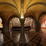  Basilika St.Georg und St.Pancratius Hecklingen unter der Orgelempore