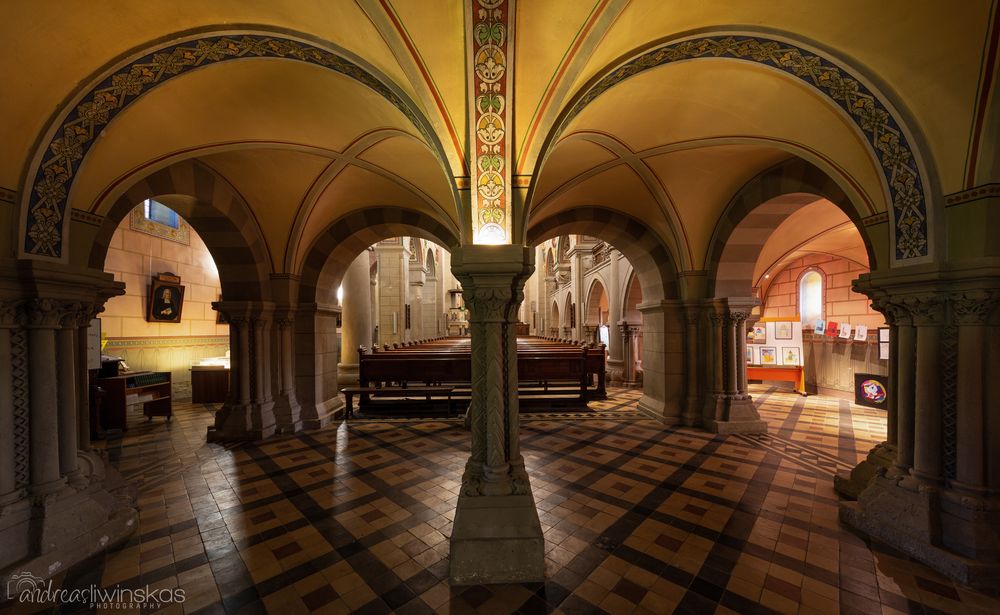  Basilika St.Georg und St.Pancratius Hecklingen unter der Orgelempore