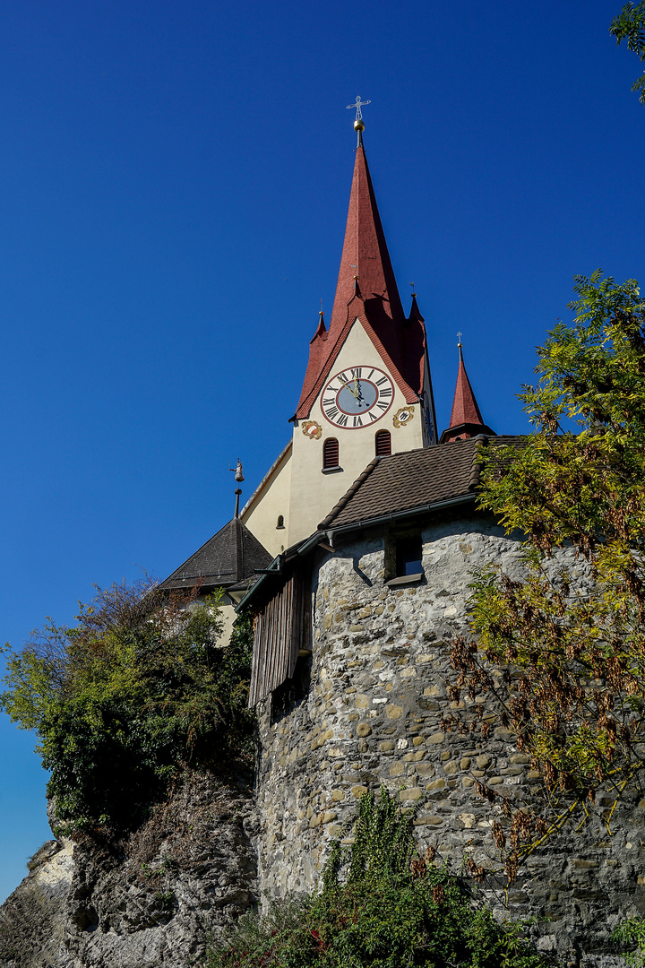 Basilika " Unserer lieben Frau Mariä Heimsuchung " Rankweil / Österreich (1)