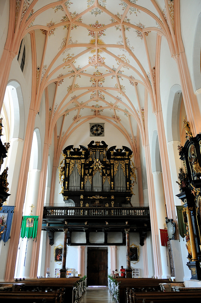 Basilika z. hl. Michael in Mondsee (Salzkammergut) Empore