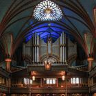 Basilique Notre-Dame à Montréal .