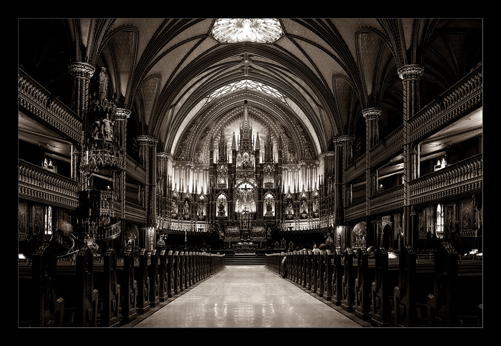 Basilique Notre Dame Montreal 2