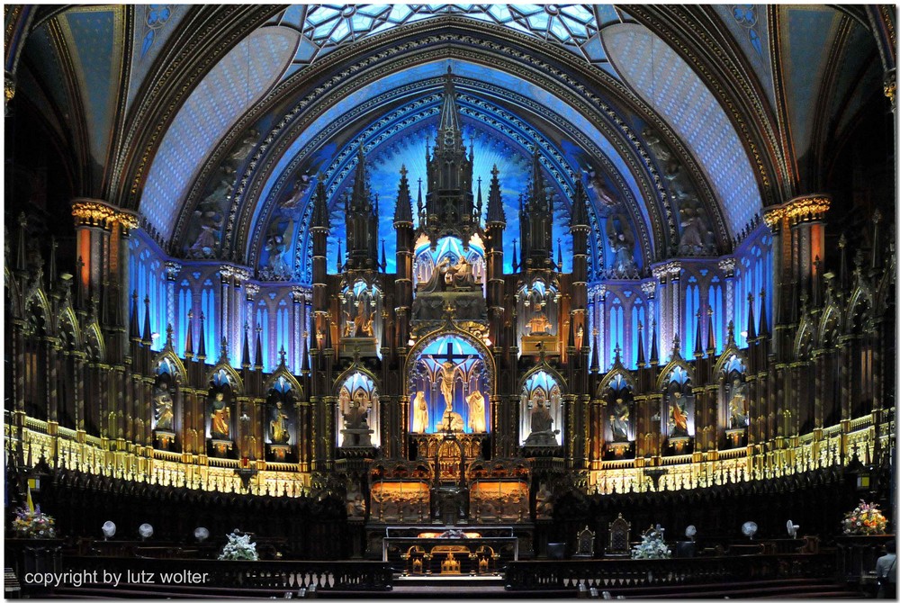 Basilique Notre Dame - Montreal