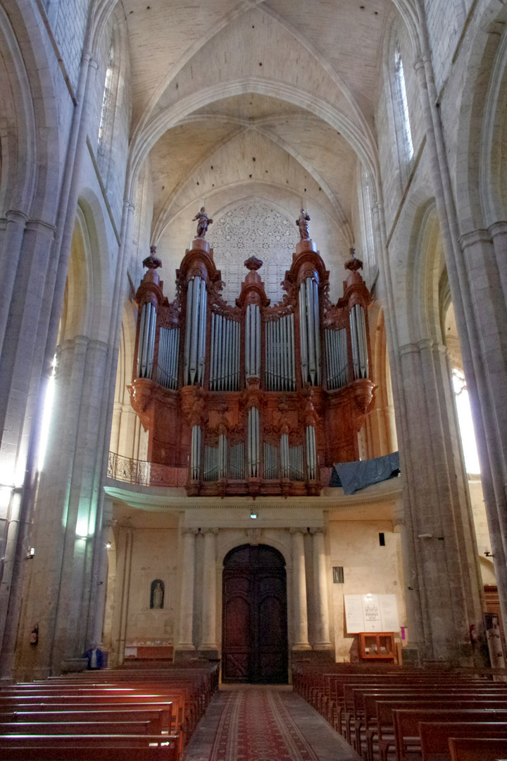 Basilique Ste Marie Madeleine - Le grand orgue