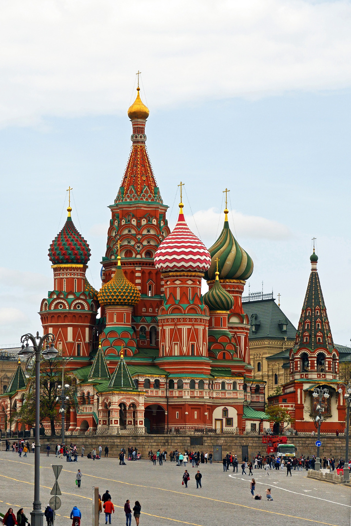 "Basilius Kathedrale" in Moskau