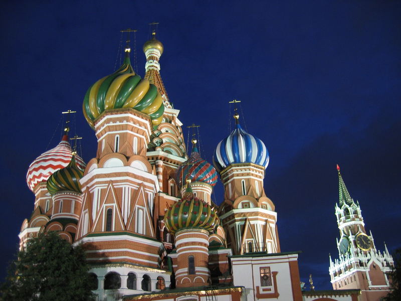 Basilius-Kathedrale / Roter Platz Moskau