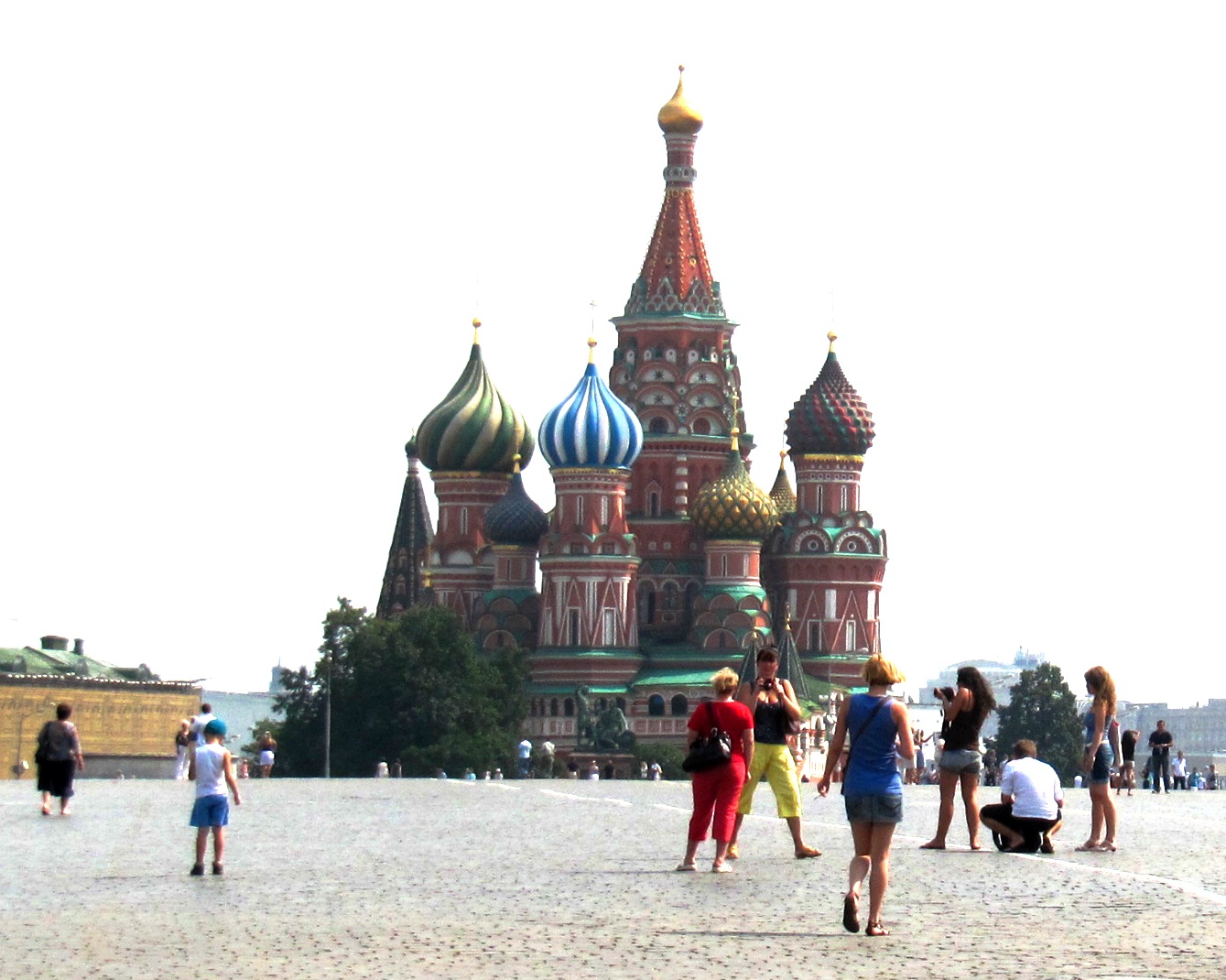 Basilius Kathedrale Sommer 2010 - Hram Vasiliya Blazhennogo 2010 summer