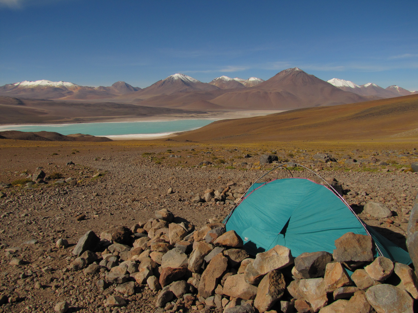 Basislager am Licancabur