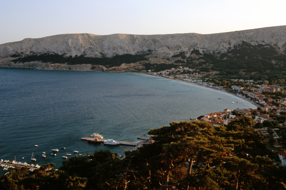 Baska im Abendlicht