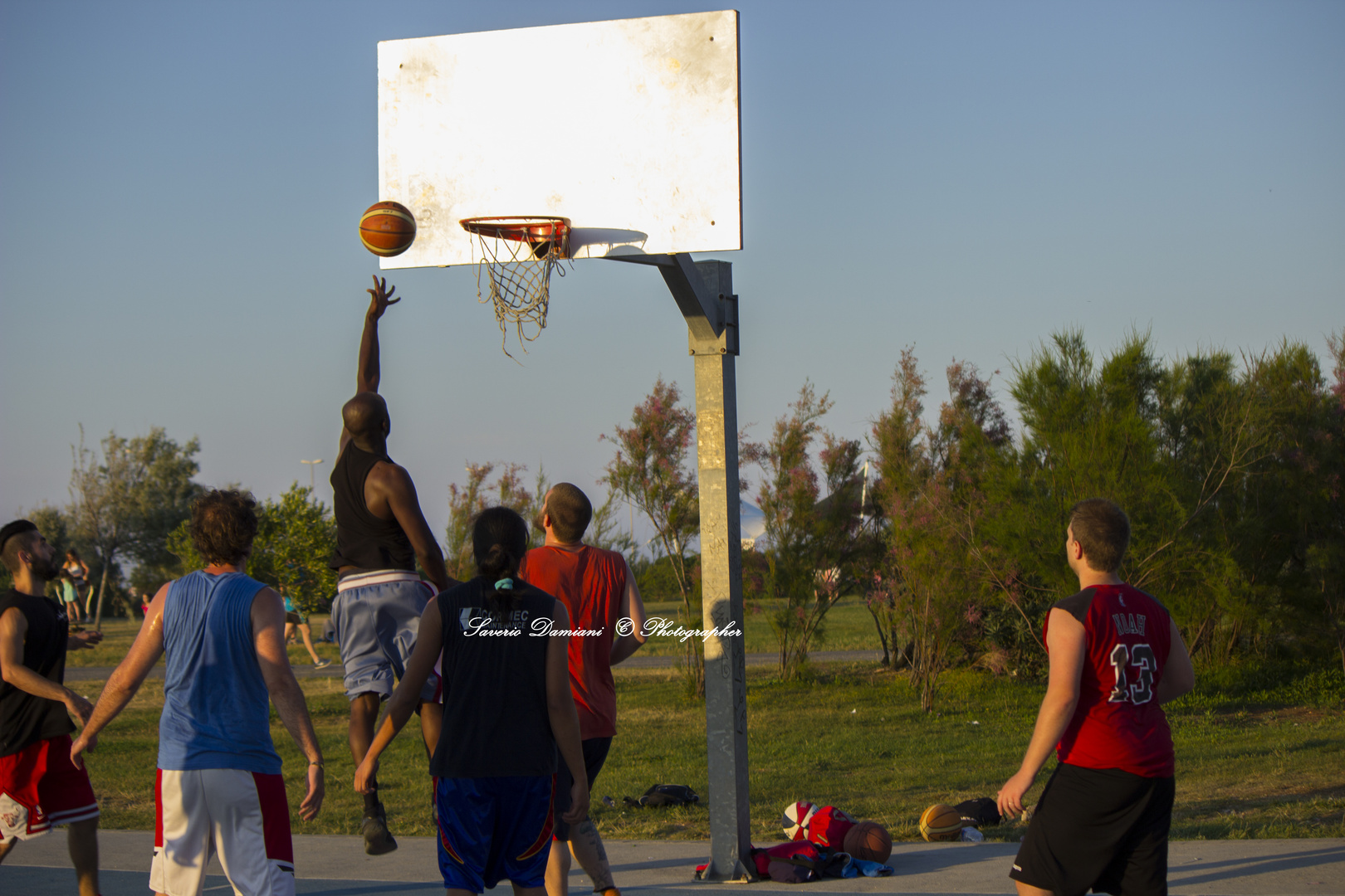 Basket di strada - canestro