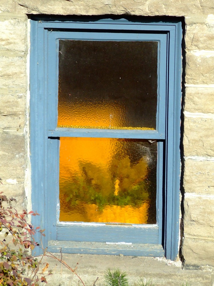 Basket in Church window