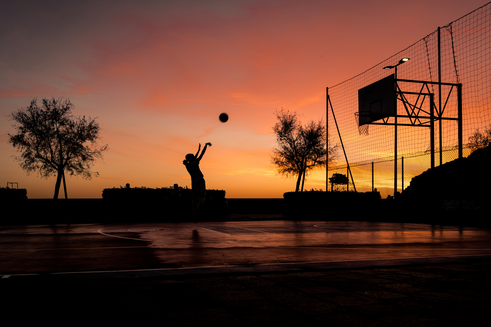 Basket player in Sestri Levante