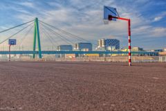 Basketball am Rhein