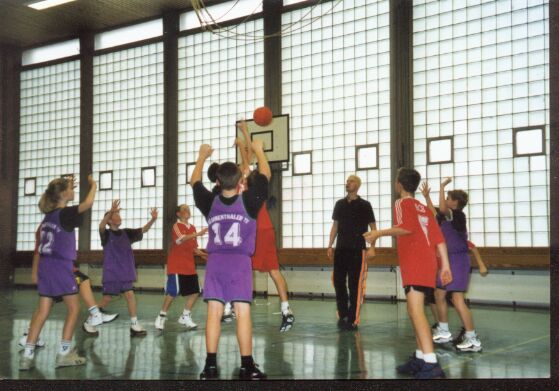 basketball d-jugend Jump