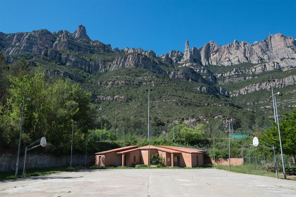 Basketballfeld Monistrol de Montserrat