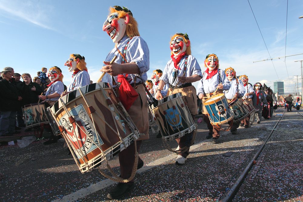 Basler Fasnacht am Montag Nachmittag