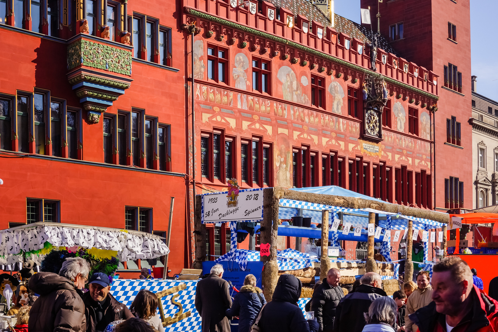 Basler Fasnacht auf dem Marktplatz