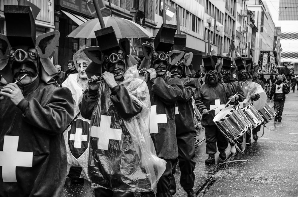 Basler Fasnacht - Black & White V