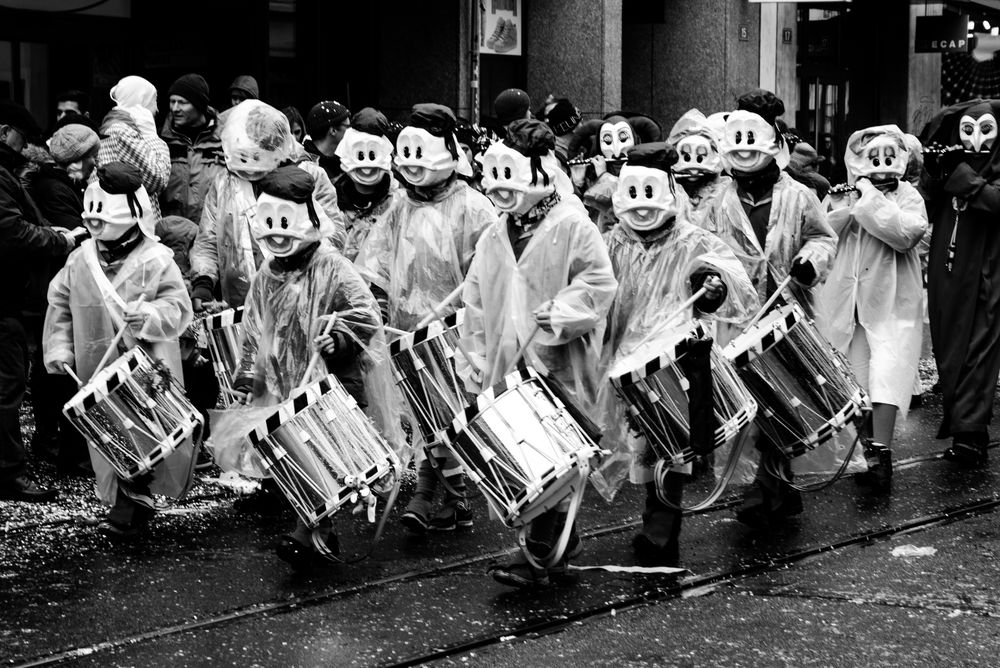 Basler Fasnacht - Black & White VI