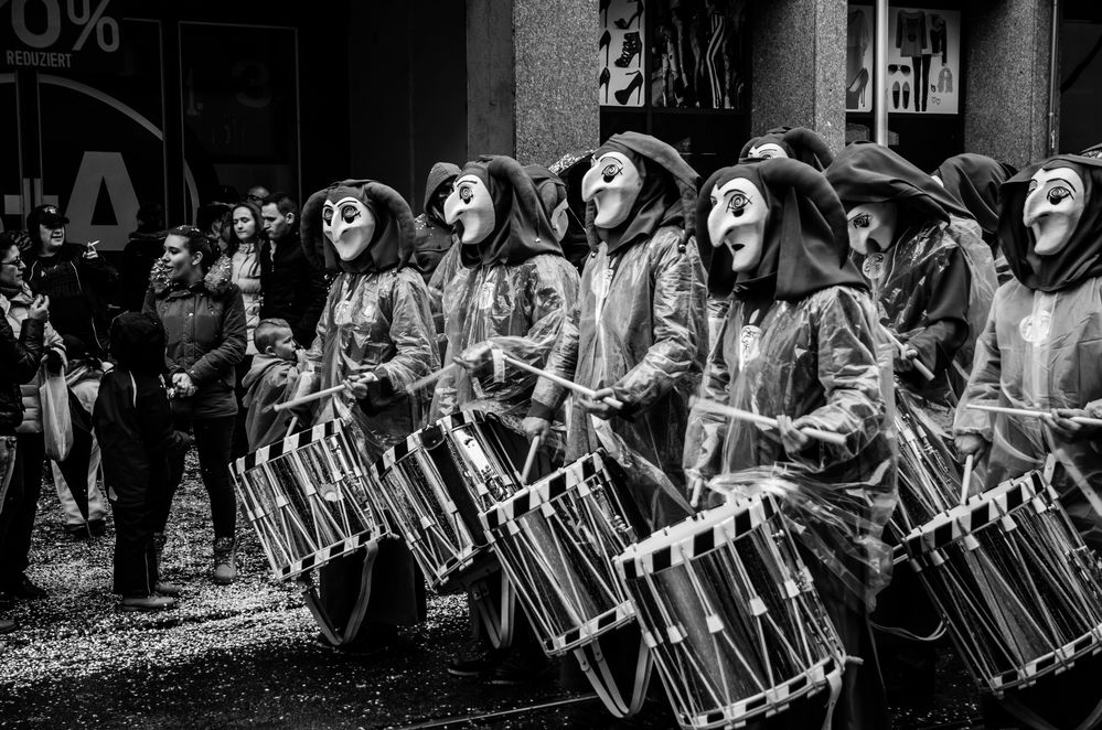 Basler Fasnacht - Black & White VII