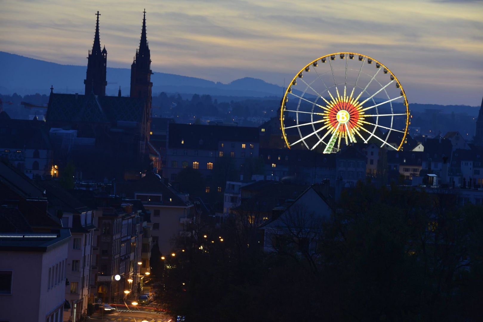 Basler Herbstmesse 2017 by night