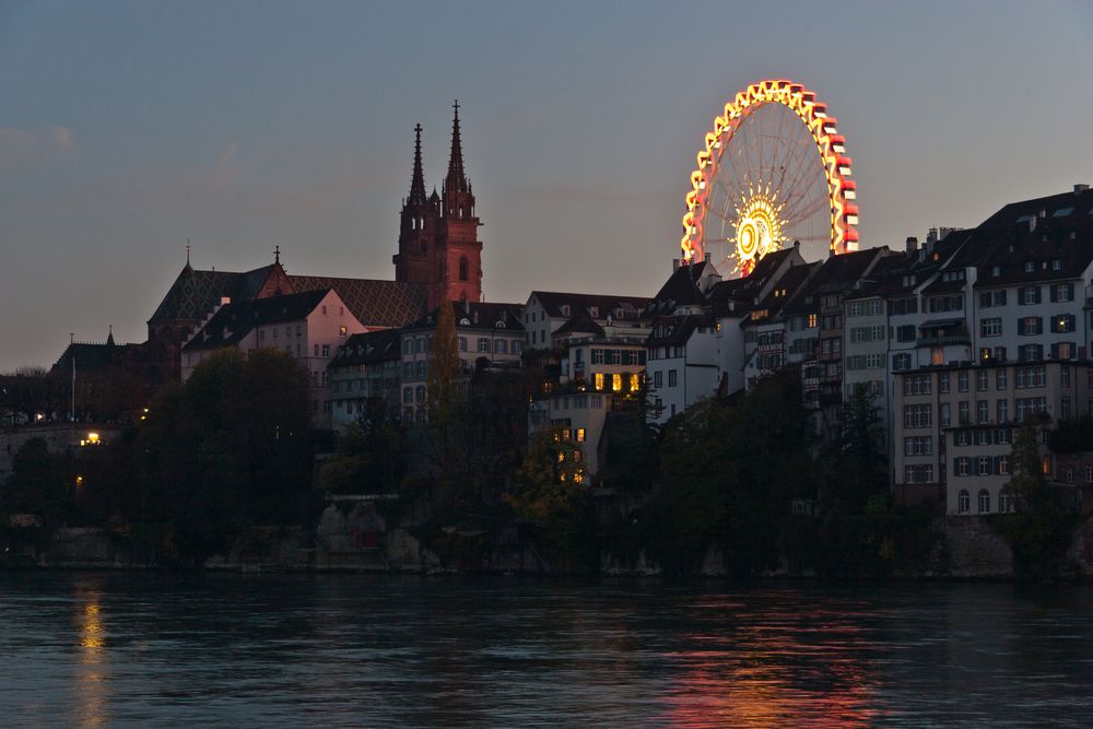 Basler Herbstmesse-Skyline