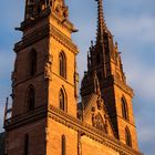 Basler Münster in der Abendsonne