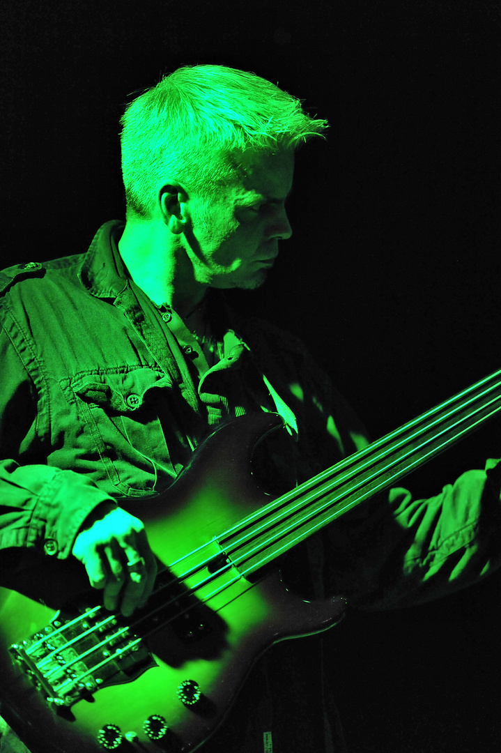 Bass - St. Patrick's Day concert 2014