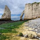 Bassa marea a Etretat