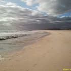 Bassa marea..Grande Playa a Corralejo