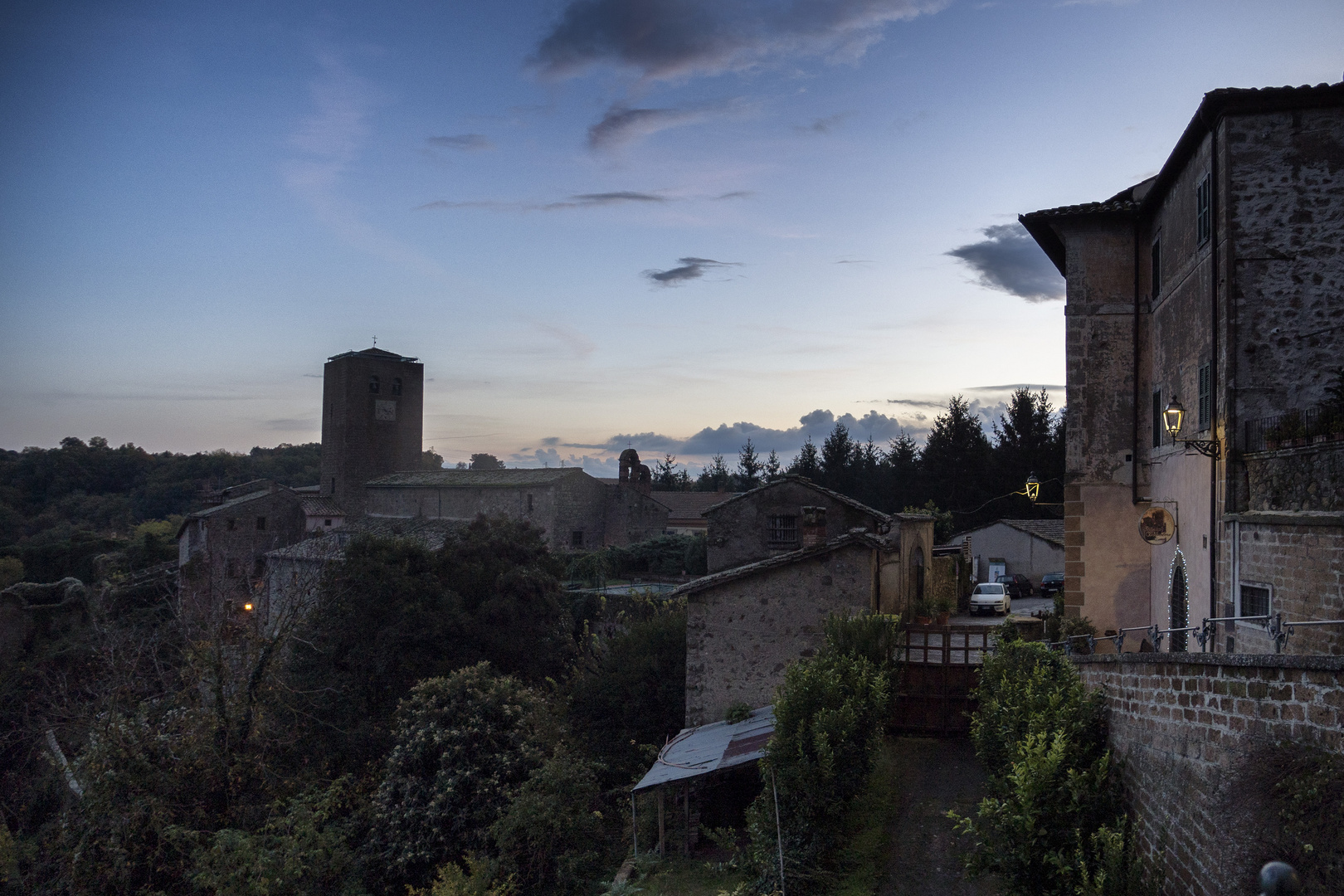 Bassano in Teverina, strada panoramica