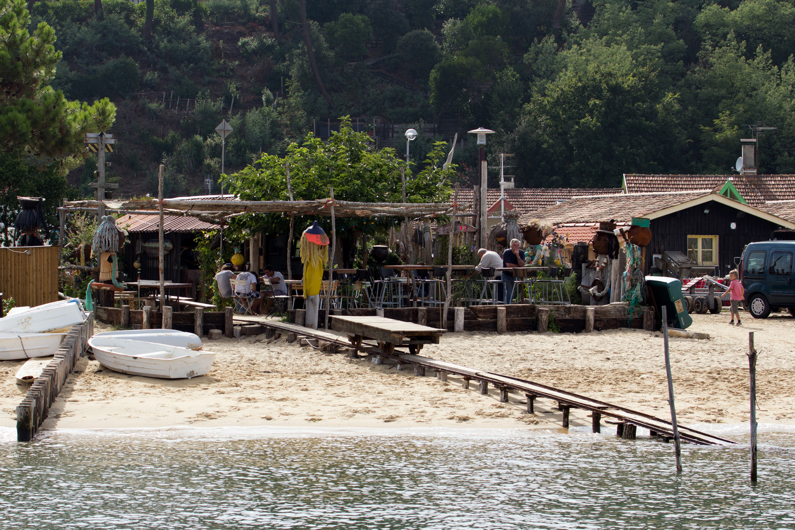 Bassin d'Arcachon, Austernfarm