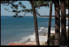 " Bassin d'Arcachon vers le Moulleau "