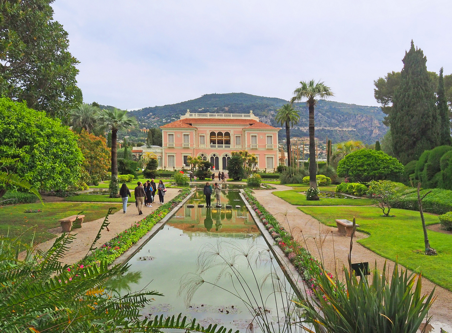 Bassins des jardins de la Villa Ephrussi de Rothschild