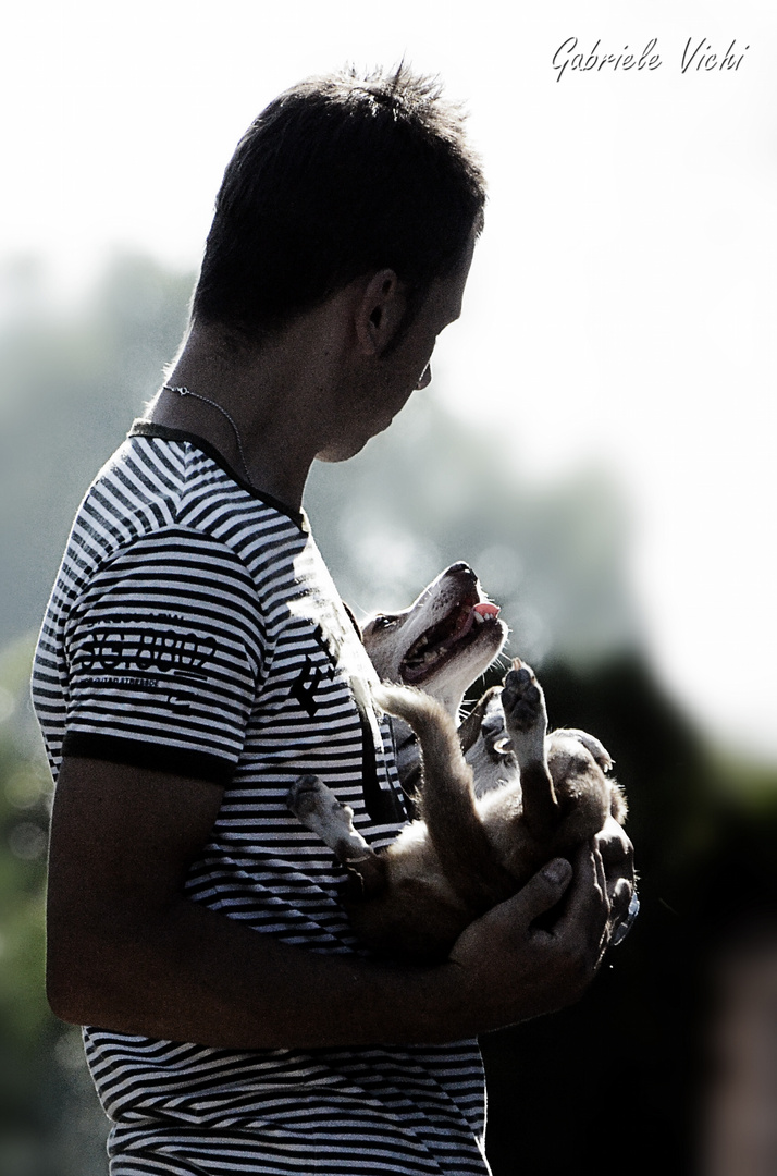 Basta poco per far felice un cane.