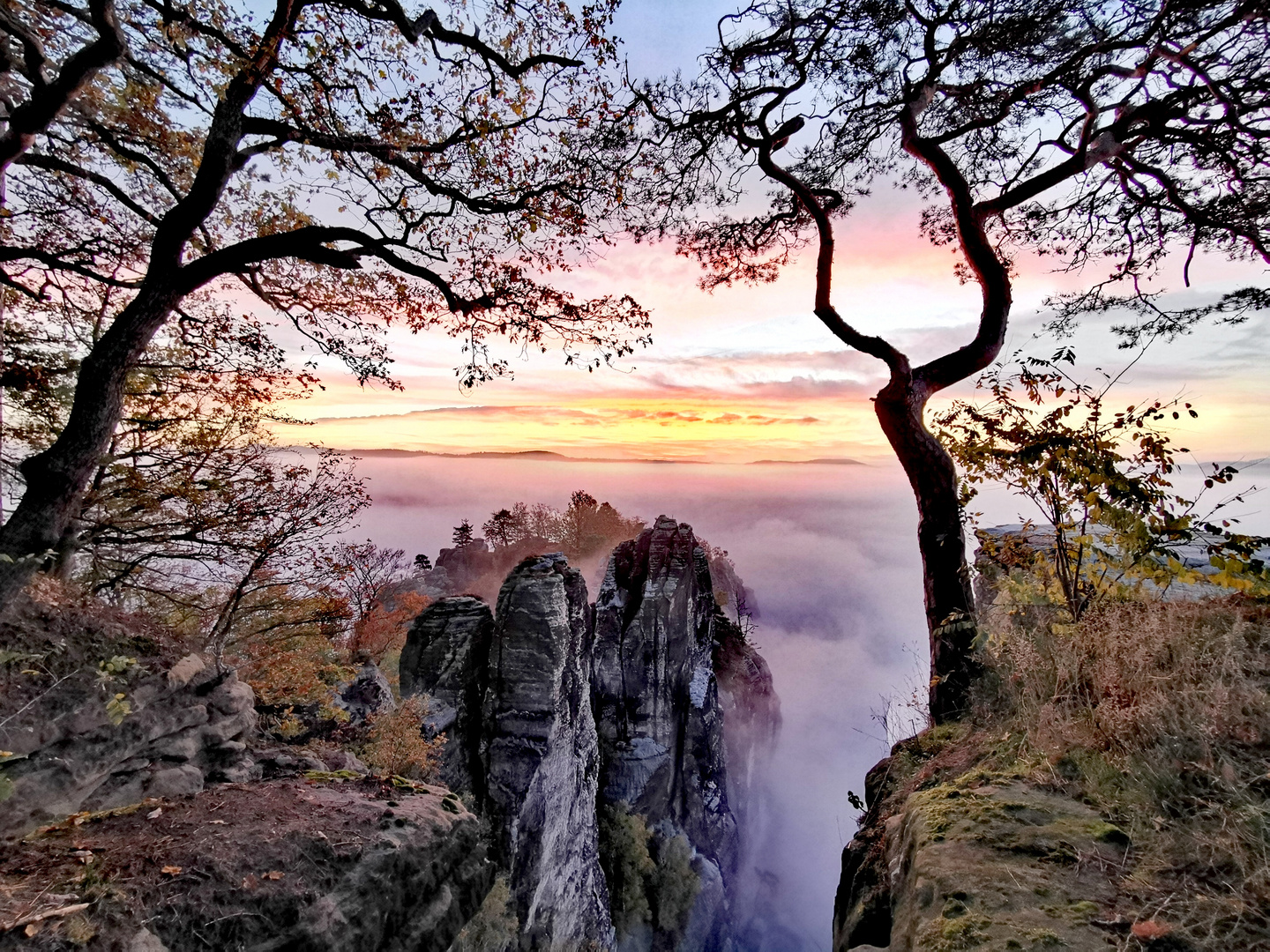 Bastaiaussicht(Sächsische Schweiz) 