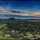 Bastei Abenddämmerung