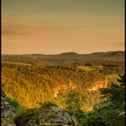 Bastei Abenddämmerung