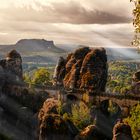 Bastei am frühen Morgen