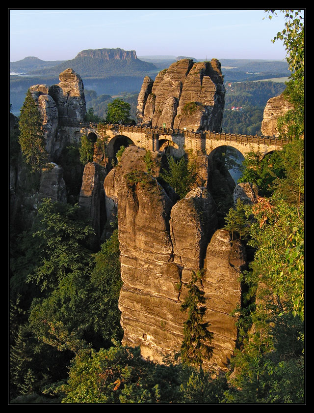 Bastei am Morgen