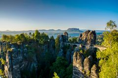 Bastei am Morgen