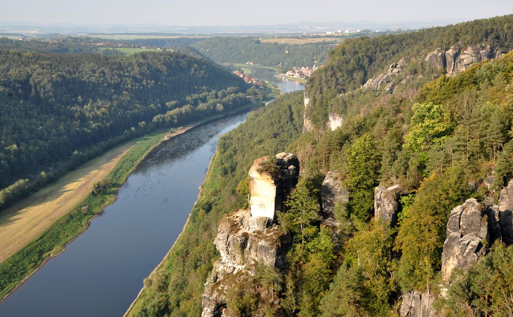 Bastei Blick (elbabwärts)