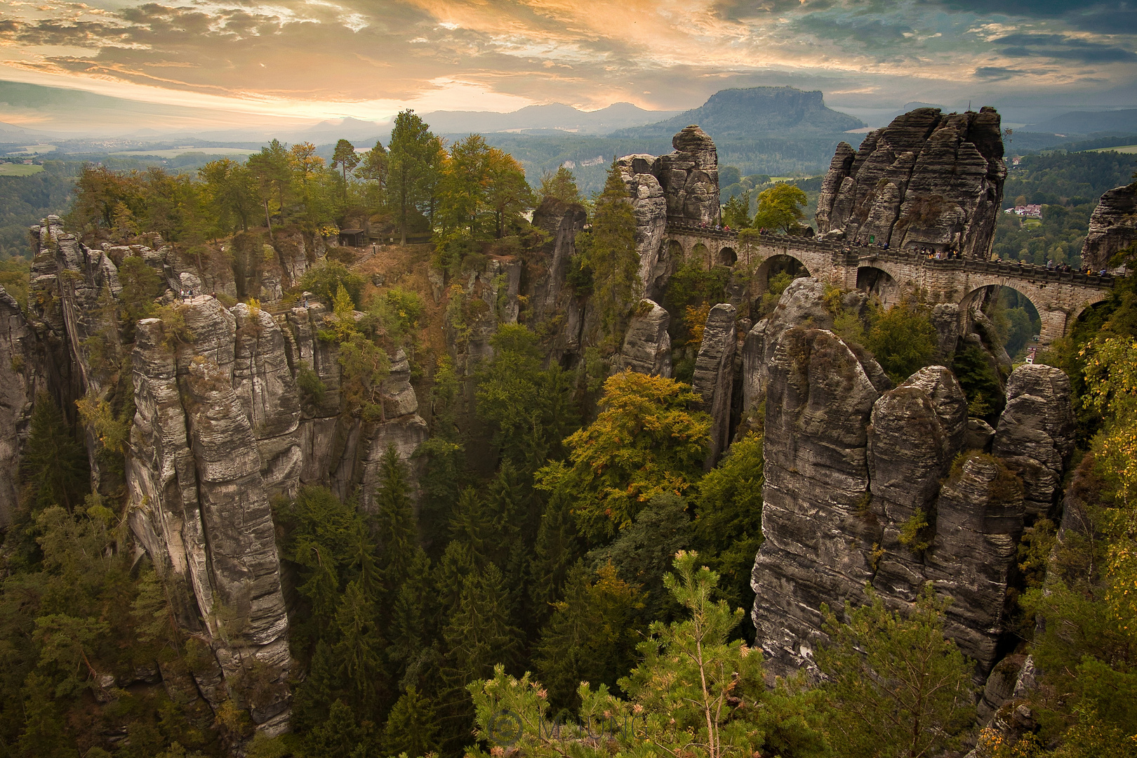 Bastei-Brücke - Sächsische Schweiz