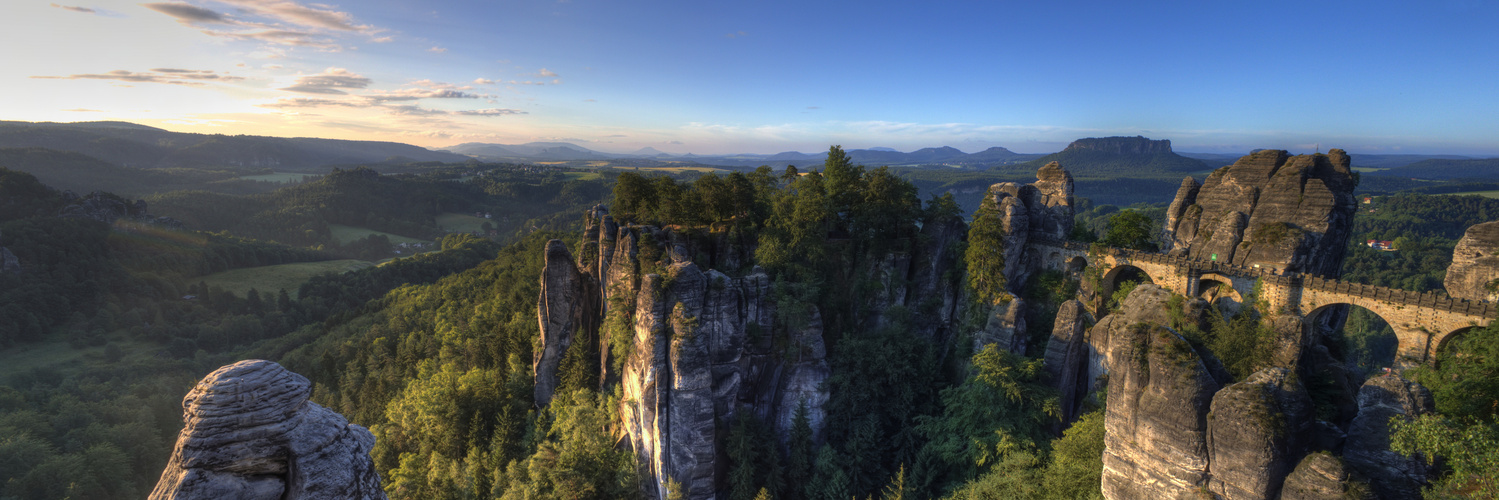 Bastei HDR Panorama