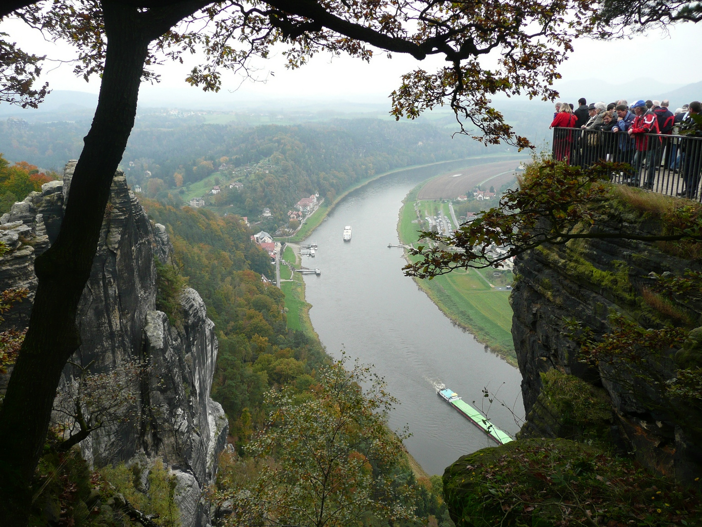 Bastei im Elbsandsteingebiet